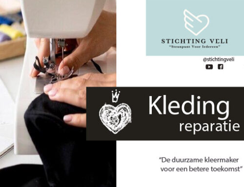 Kledingreparatie voor minderbedeelden